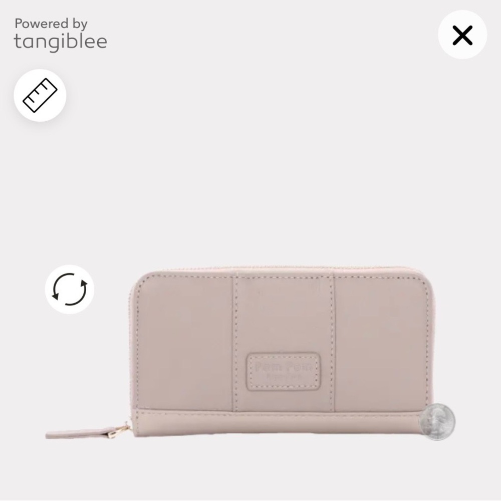 Pompom London Light Beige Wallet